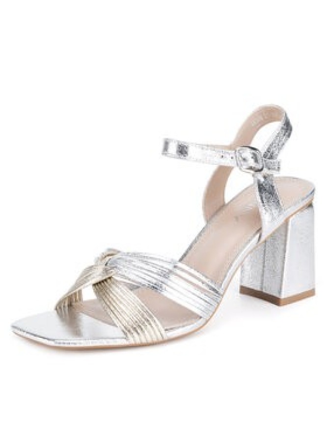 JENNY Sandały SX108-01 Srebrny