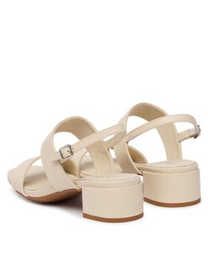 ECCO Sandały Liva 25030301378 Écru