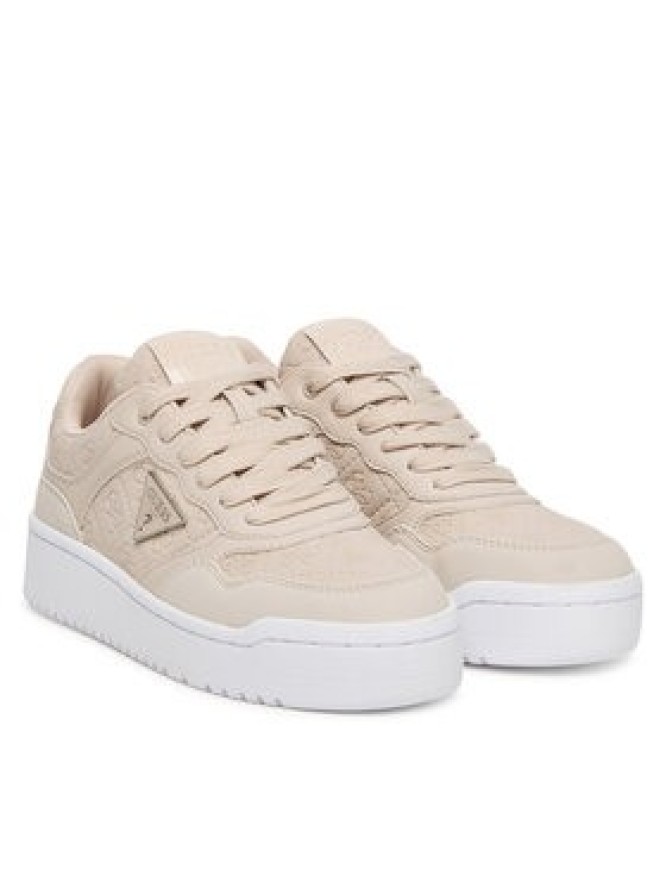 Guess Sneakersy FLFMR9 FAL12 Beżowy
