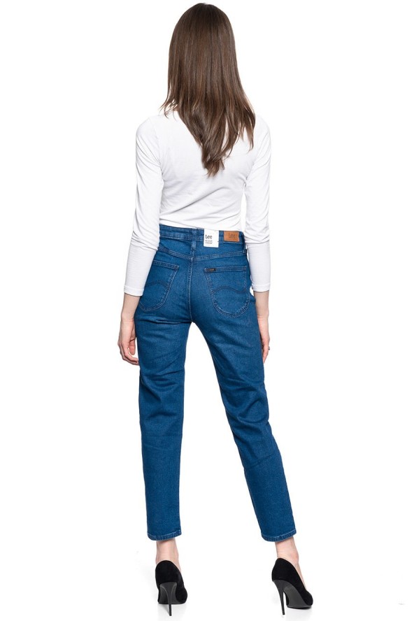 LEE REGURAL STRAIGHT CAROL DAMSKIE SPODNIE JEANSOWE DARK WORN L30ULTHF 112106767