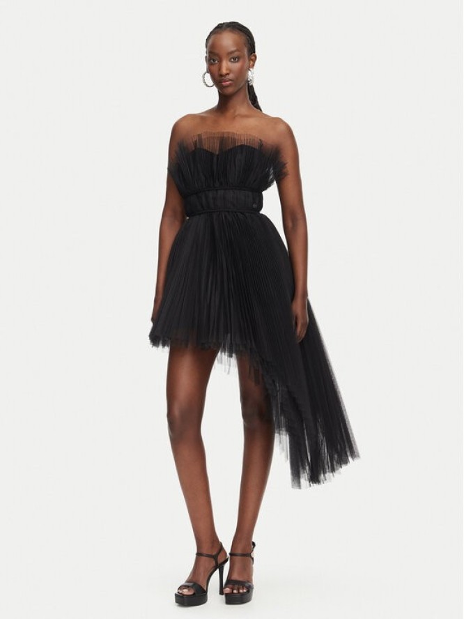 KARL LAGERFELD Sukienka koktajlowa B3W13022 Czarny A-Line Fit