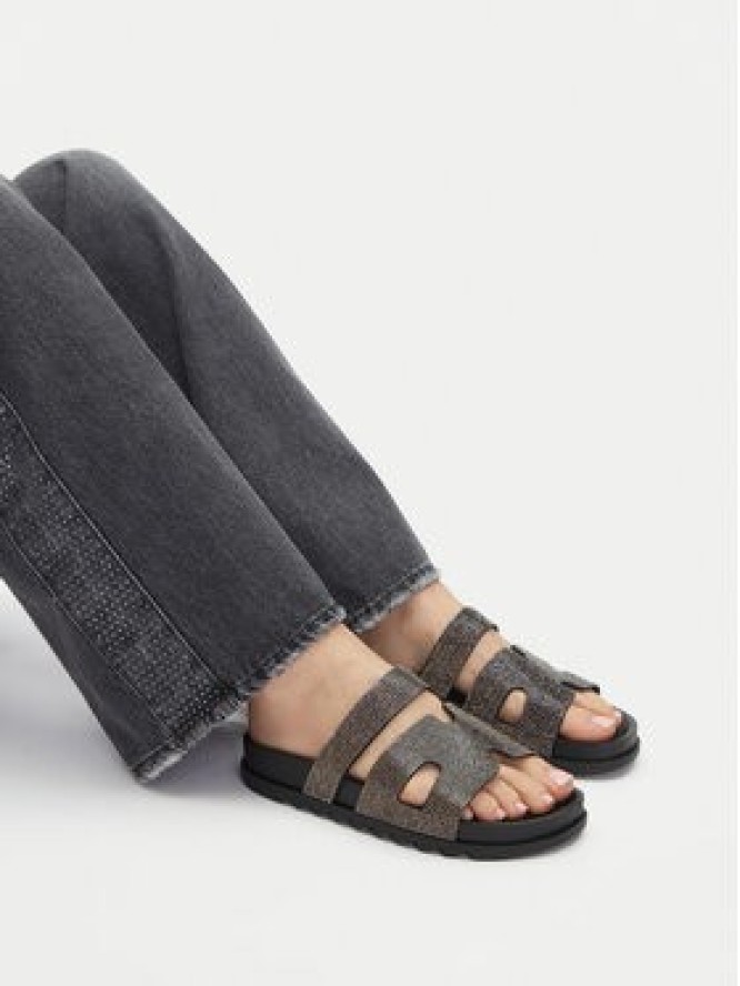 JENNY Klapki LC050429 Czarny