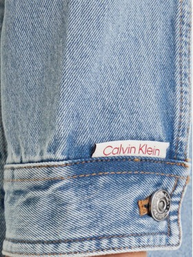 Calvin Klein Jeans Sukienka jeansowa LV047F671G Niebieski Regular Fit