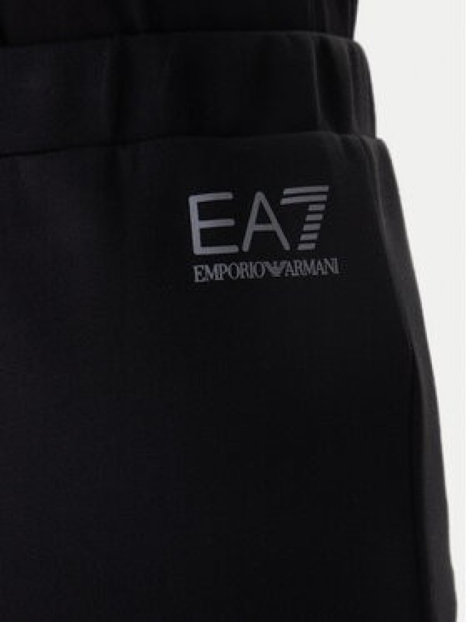 EA7 Emporio Armani Spódnica midi 7W001156 AF12501 Czarny Slim Fit