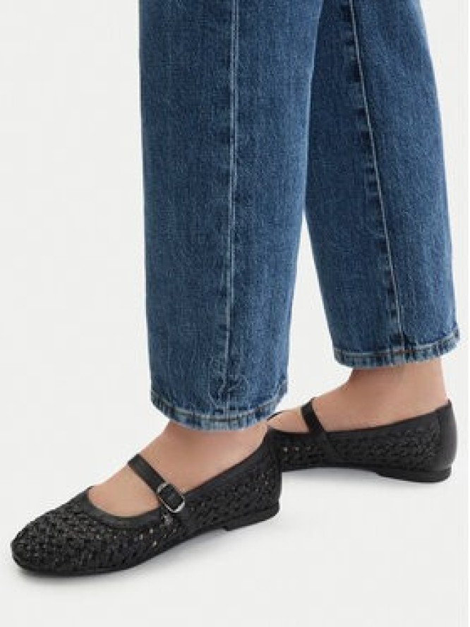 U.S. Polo Assn. Baleriny EO-LARISA001W/6L1 Czarny