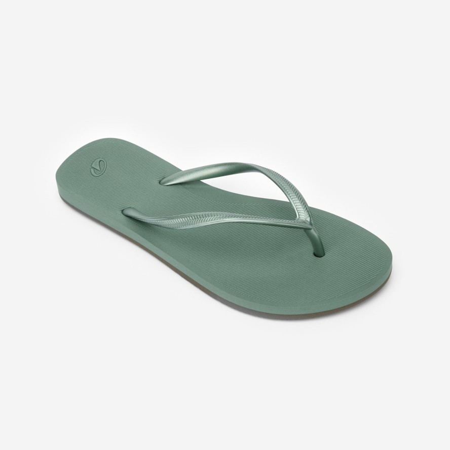 Japonki damskie Decathlon 500 Grass