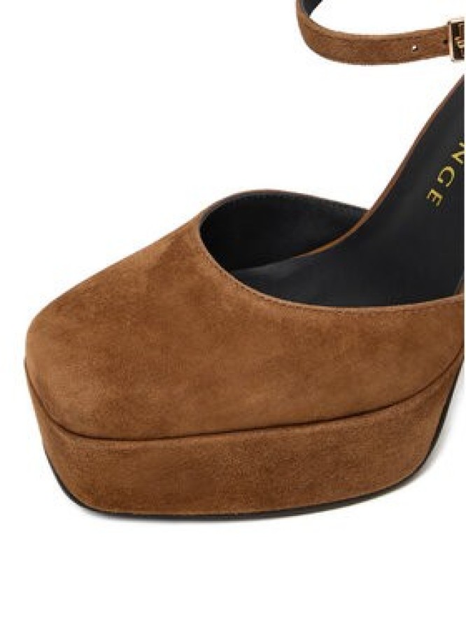 Eva Minge Czółenka EO-NIKI-E340-70H Brązowy