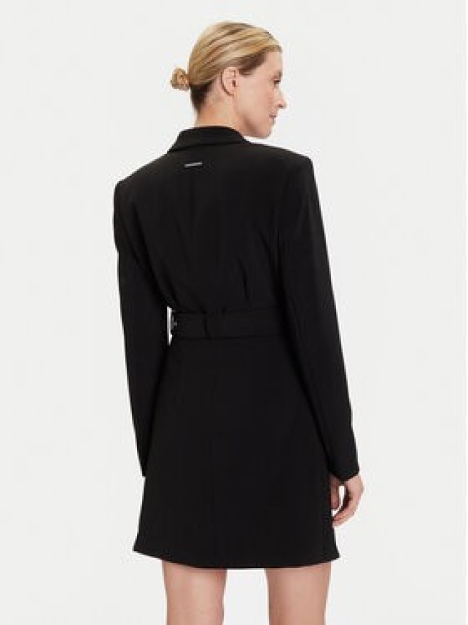 KARL LAGERFELD Sukienka koktajlowa A4W13023 Czarny Slim Fit