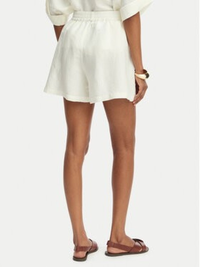 BOSS Szorty materiałowe C_Tallan 50559251 Kremowy Relaxed Fit