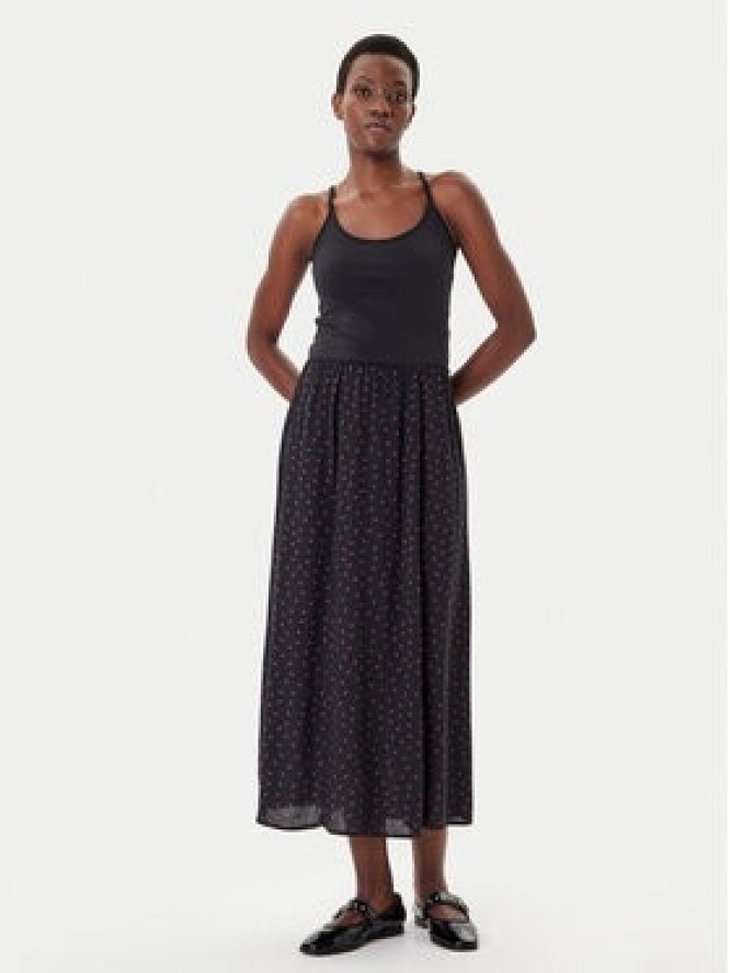 ONLY Spódnica maxi Nova 15357477 Czarny Regular Fit