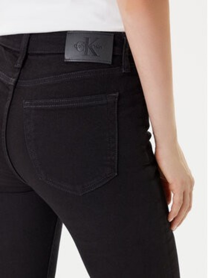 Calvin Klein Jeans Jeansy LV047C777G Czarny Skinny Fit