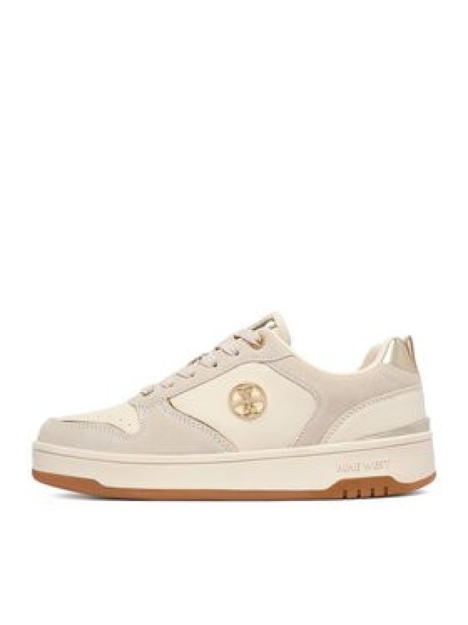 Nine West Sneakersy EO-RLY-N2601 Kremowy