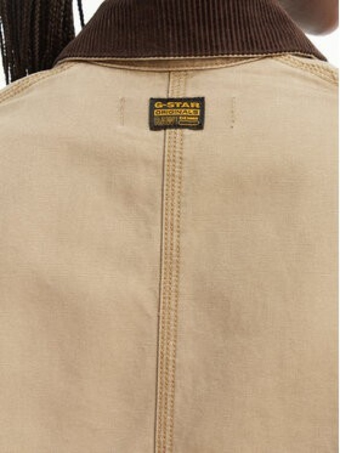 G-Star Raw Kurtka przejściowa Boyfriend Barn D28436-E347 Beżowy Relaxed Fit