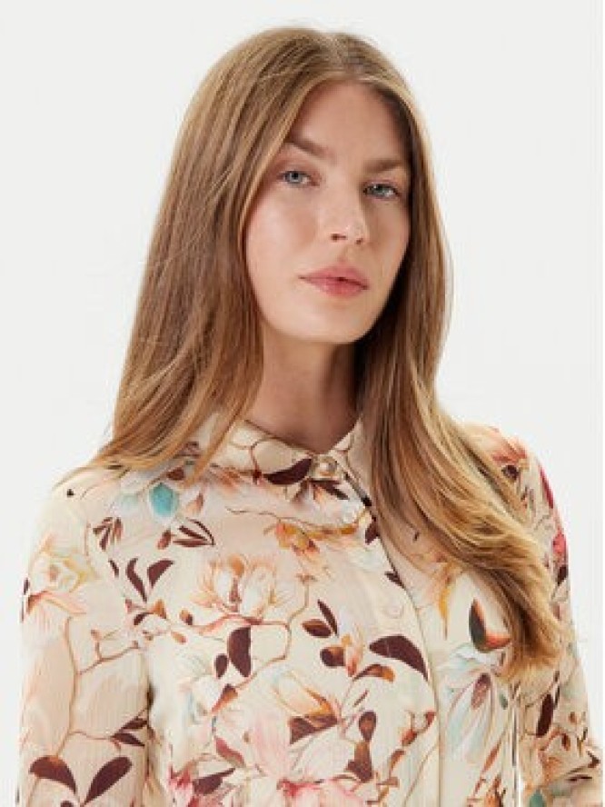 Guess Koszula W5YH0X WDW82 Beżowy Regular Fit