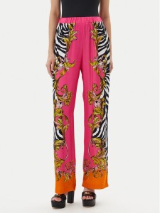 Versace Jeans Couture Spodnie materiałowe 78HAA1P2 Różowy Straight Fit
