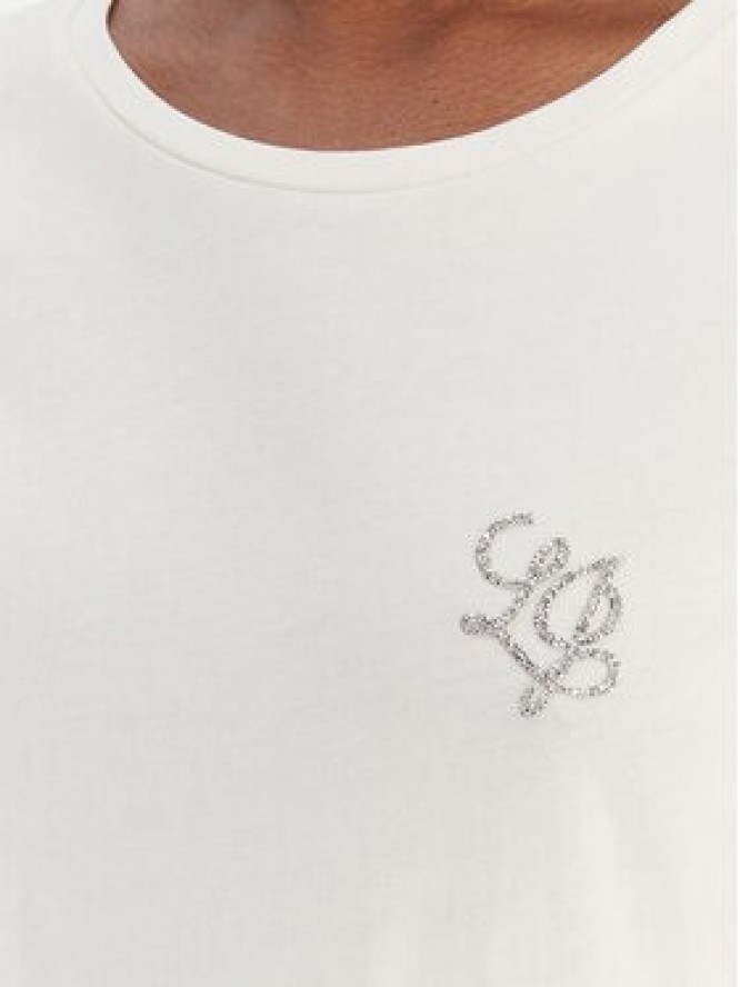 Liu Jo Sport T-Shirt TA6056 JS923 Écru Regular Fit