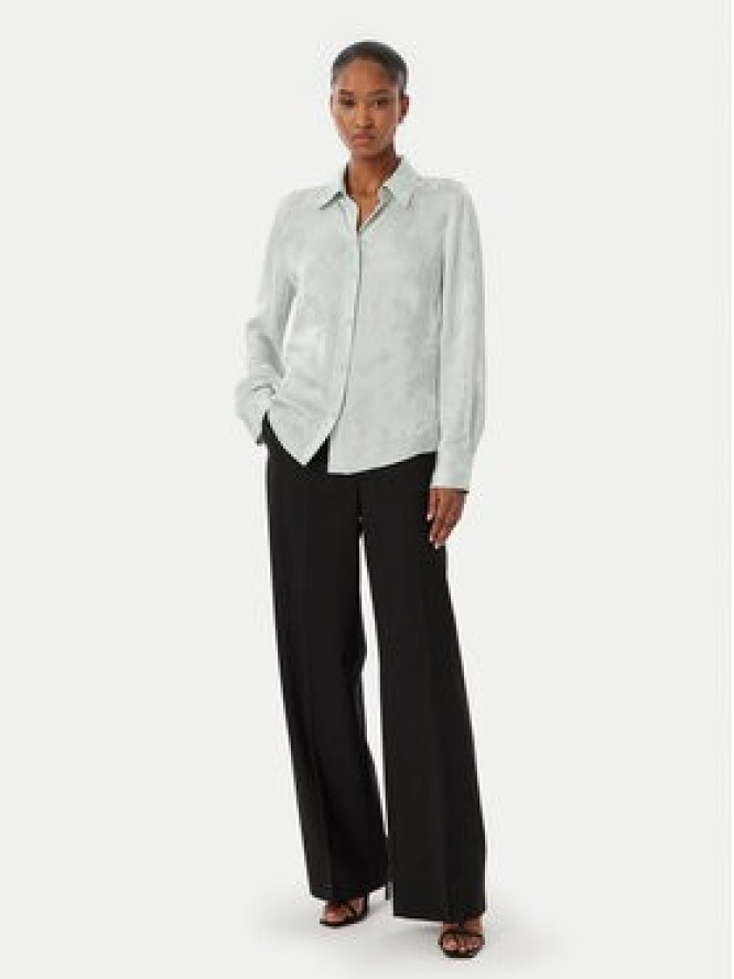 Calvin Klein Koszula LV044F107G Zielony jasny Regular Fit