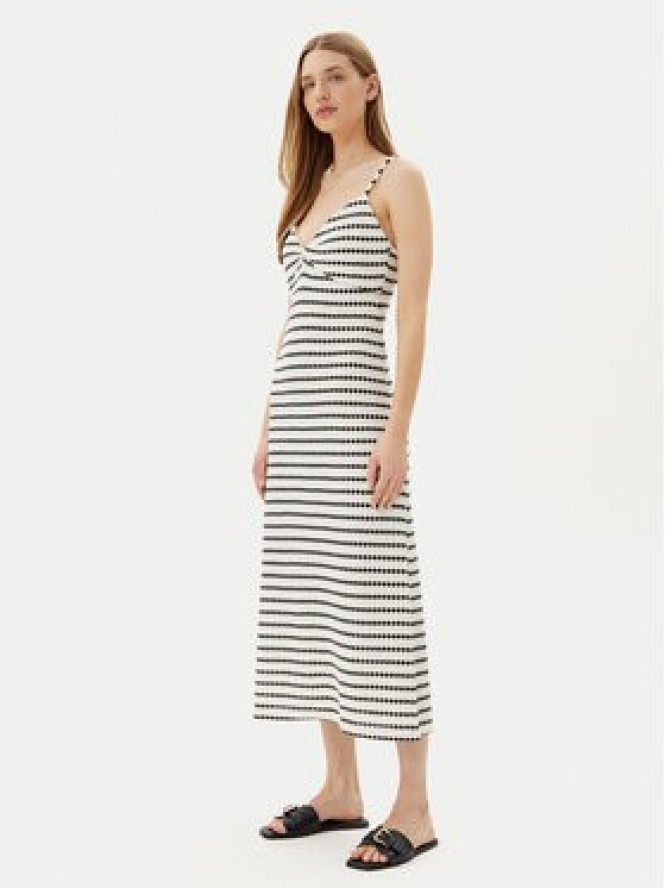 ONLY Sukienka letnia Eva 15346296 Écru Regular Fit