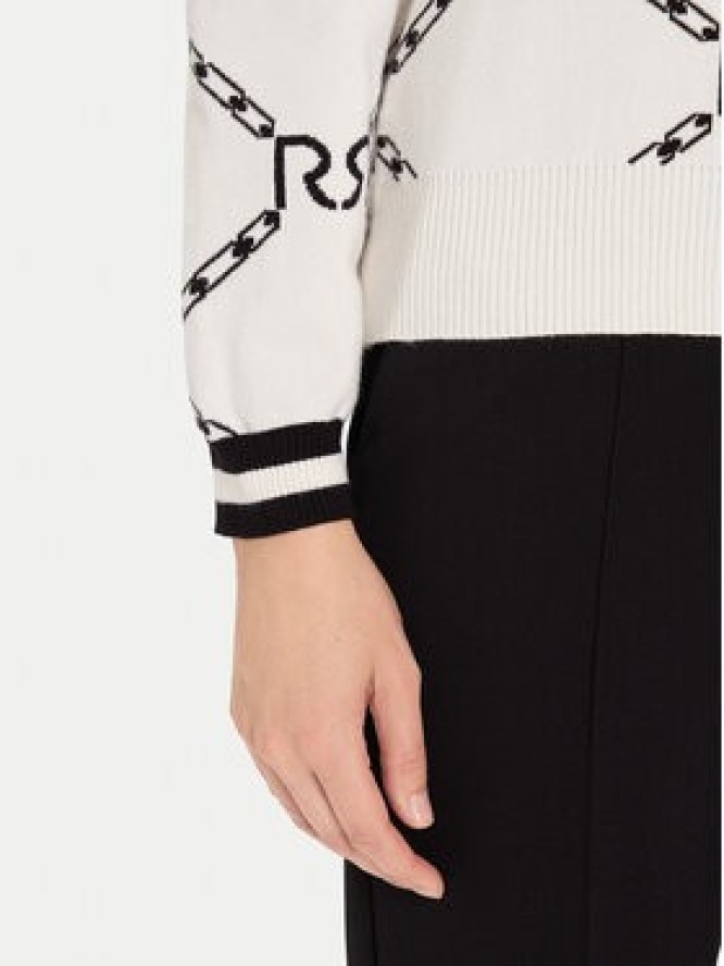 Rinascimento Kardigan CFM0012074003 Biały Regular Fit