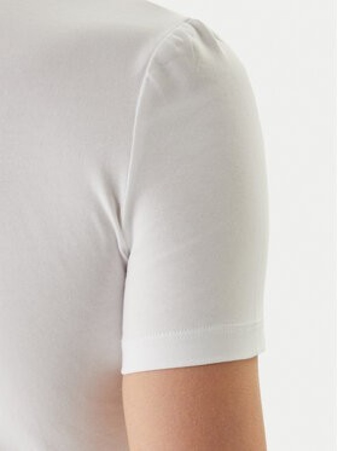 Just Cavalli T-Shirt 80PAHT02 CJ502 Biały Slim Fit