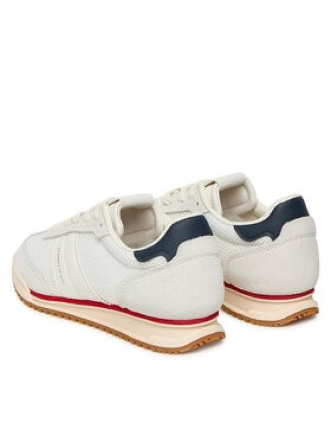 Tommy Jeans Sneakersy Tjw Low Profile Runner EN0EN02862 Écru