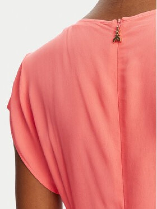 Patrizia Pepe Sukienka koktajlowa 2A2936 A8I1 R854 Koralowy Regular Fit