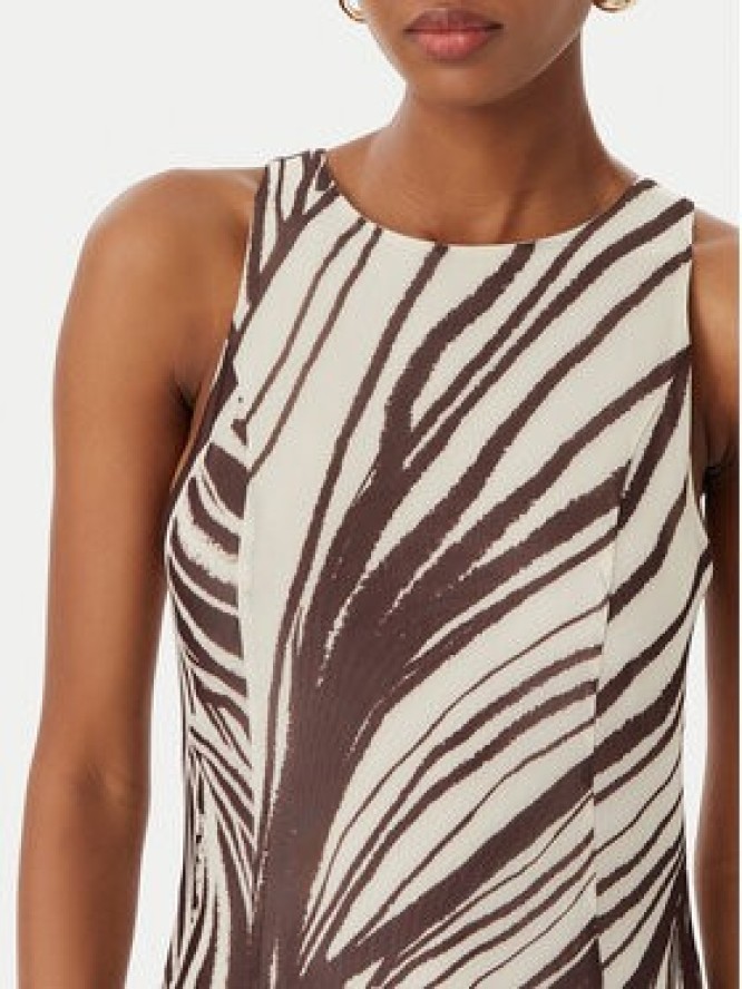 Guess Sukienka wieczorowa W6GK13 K2943 Brązowy Slim Fit