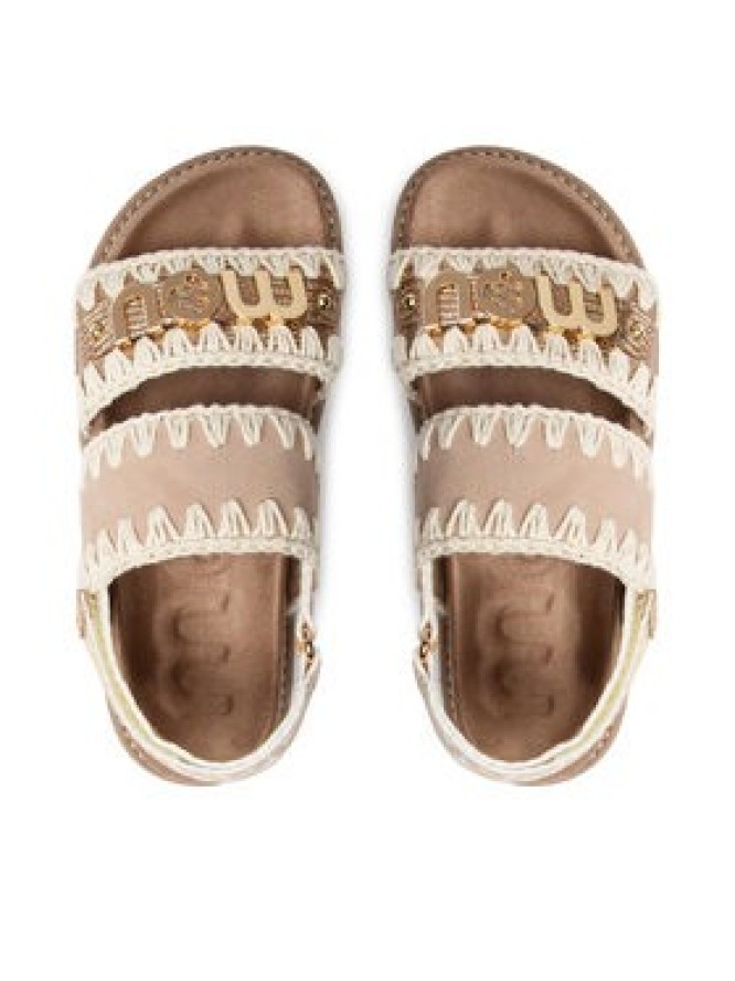 Mou Sandały New Bio SW461001C Beżowy