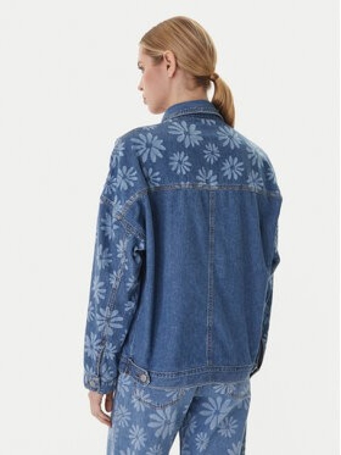 Roxy Kurtka jeansowa Salty Horizon ERJJK03700 Niebieski Regular Fit