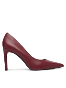 Calvin Klein Szpilki Ess Stiletto 90 HW0HW02608 Bordowy