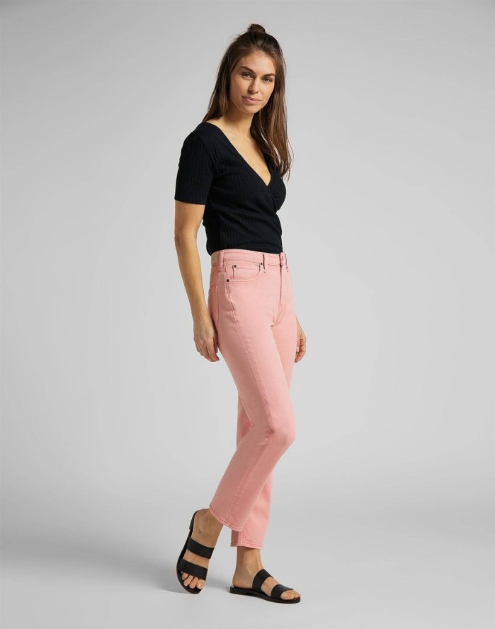 DAMSKIE SPODNIE JEANSOWE LEE CAROL CORAL L30UQHYE 112106804