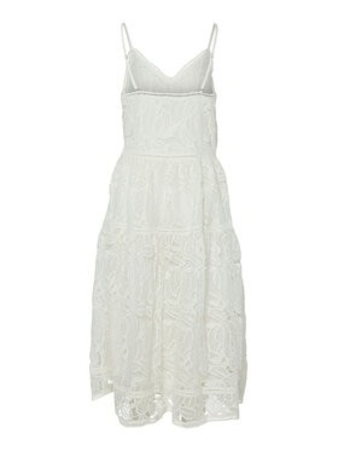 YAS Sukienka letnia Lifa 26037183 Biały Regular Fit