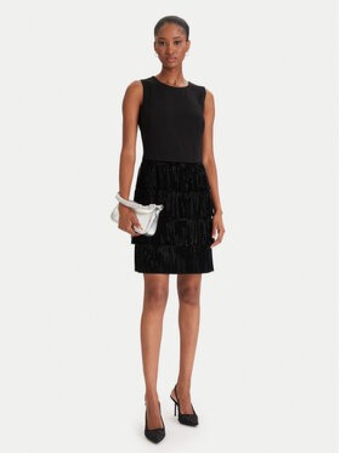 DKNY Sukienka koktajlowa DD5I1B50 Czarny Slim Fit