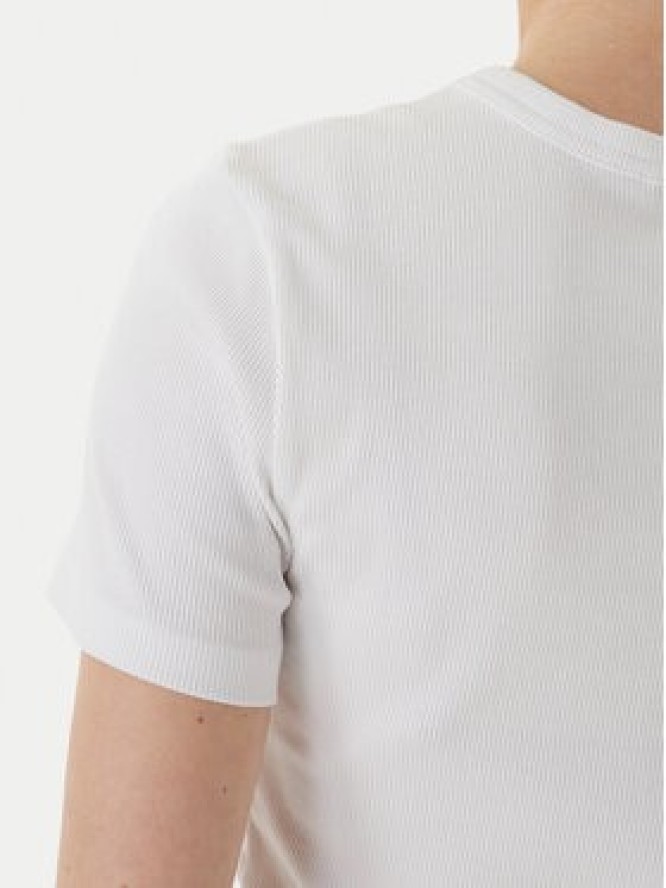 ONLY T-Shirt Val 15339774 Biały Slim Fit