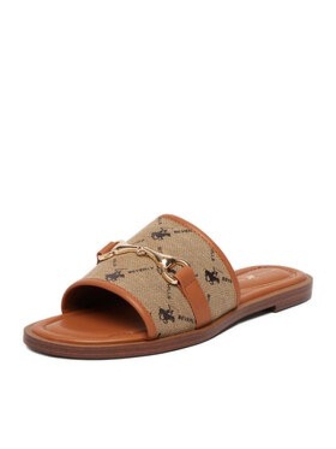 Beverly Hills Polo Club Klapki EO-HY6692-2 Brązowy