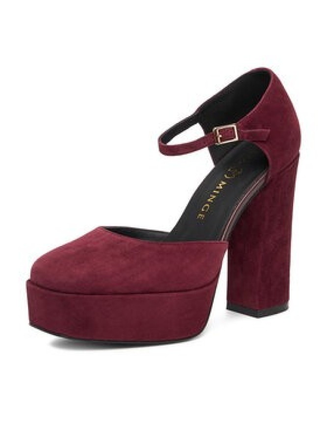 Eva Minge Czółenka EO-NIKI-E340-70H Bordowy