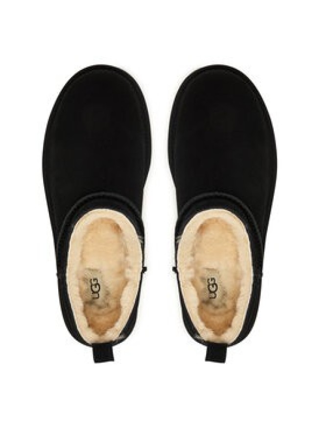 Ugg Śniegowce W Classic Micro 1173891 Czarny