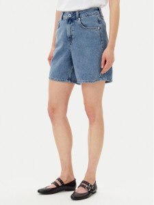 Karl Lagerfeld Jeans Szorty jeansowe A2W10041 Niebieski Relaxed Fit