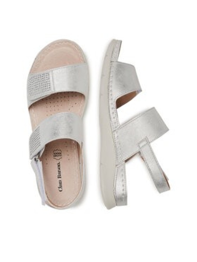 Clara Barson Sandały WS040801-01 Srebrny