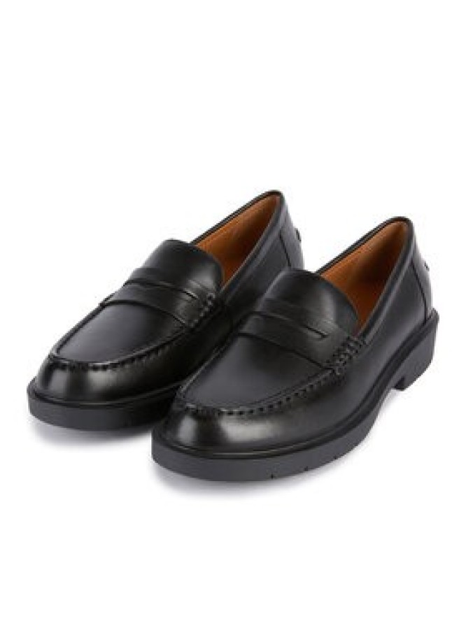 Geox Loafersy D Spherica Ec1 B D65DKB 00043 C9997 Czarny