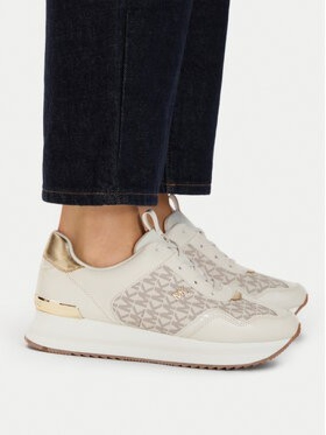 MICHAEL Michael Kors Sneakersy Raina Trainer 43R4RNFSAB Écru