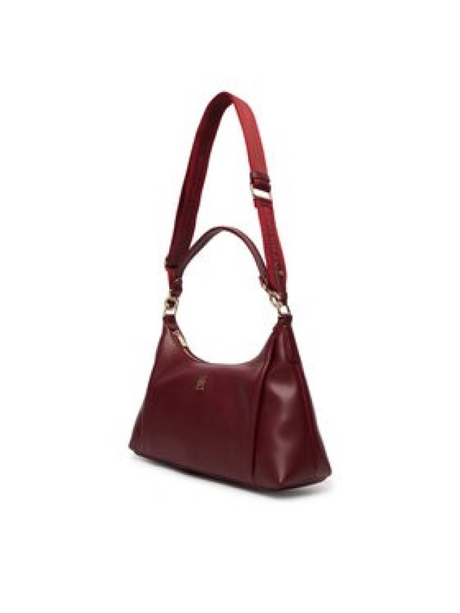 Tommy Hilfiger Torebka Th Essential Shoulder Bag AW0AW18374 Bordowy