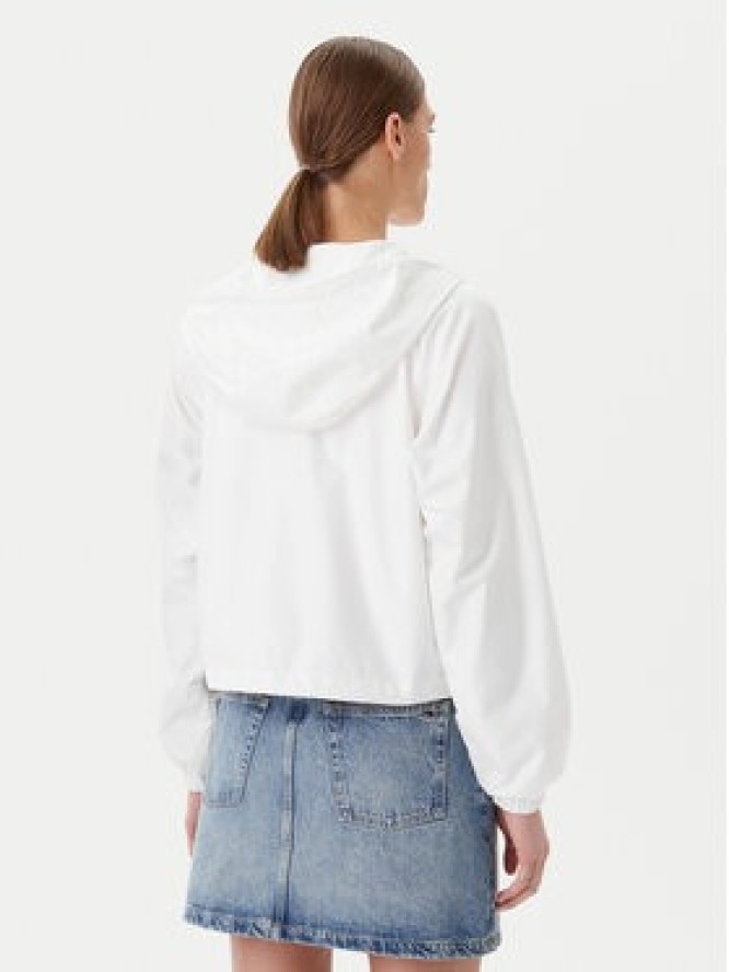 Tommy Jeans Wiatrówka Essential DW0DW20672 Biały Relaxed Fit