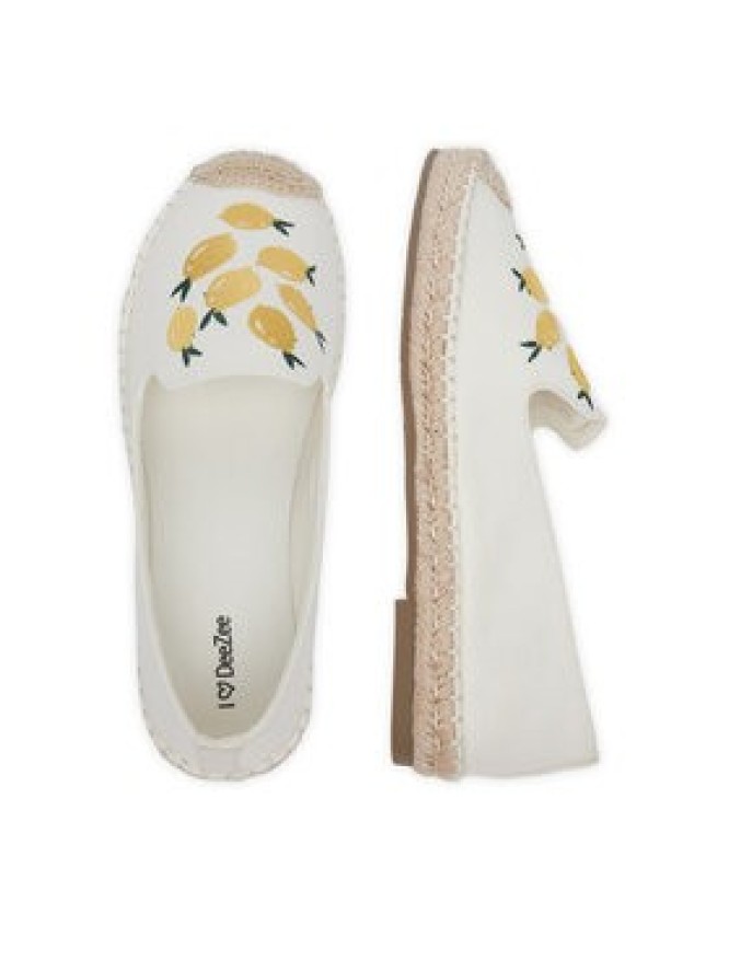 DeeZee Espadryle MXCR-229 Biały