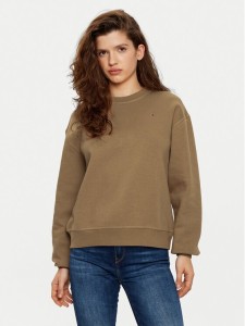 Tommy Hilfiger Bluza WW0WW41246 Brązowy Relaxed Fit