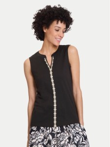 Olsen Bluzka 11105092 Czarny Regular Fit