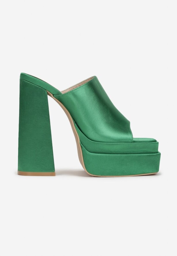 Zielone Klapki Fobmey