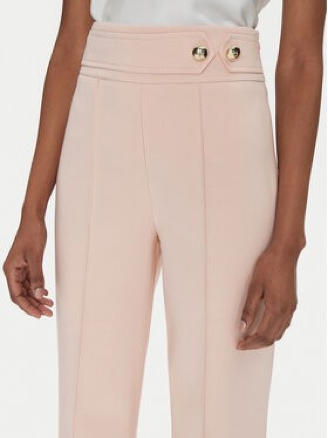 Rinascimento Spodnie materiałowe CFC0122883003 Różowy Regular Fit