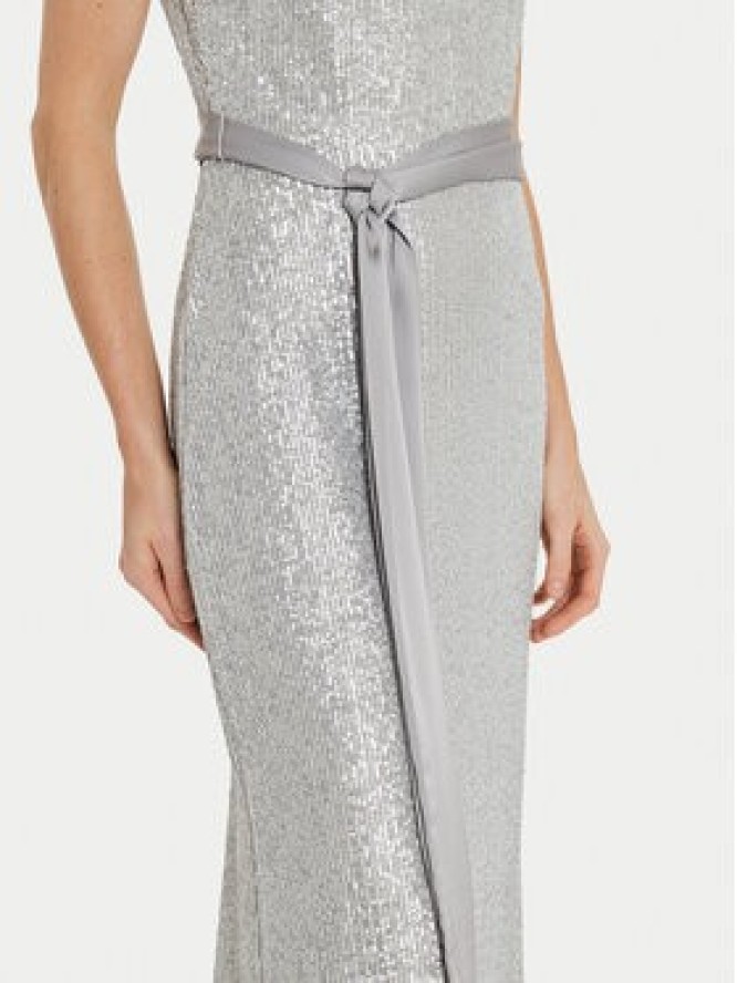 Joseph Ribkoff Sukienka wieczorowa 243775 Srebrny Regular Fit