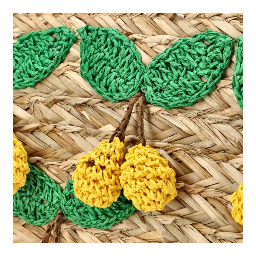 Brązowa Torebka Damska Sca'Viola Stylowy Koszyk Boho